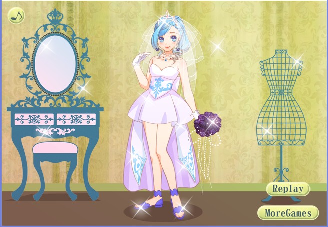 Spring bride dress up